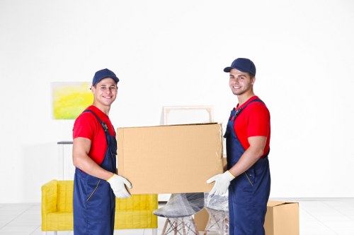 Removal team planning a flat move in Anerley
