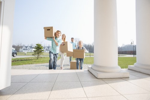 Local transfer station handling sorted recyclable materials