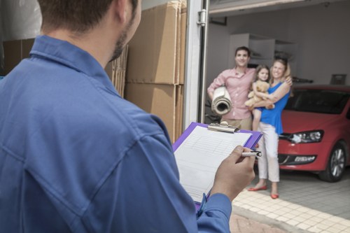 Organised storage unit in Anerley for household belongings